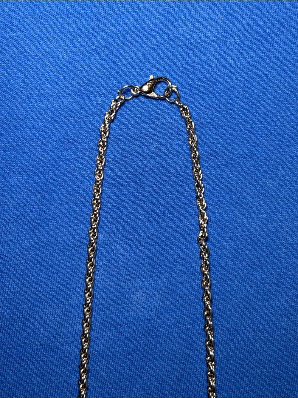 Silver Rope Chain Necklace - Picture 4 of 9